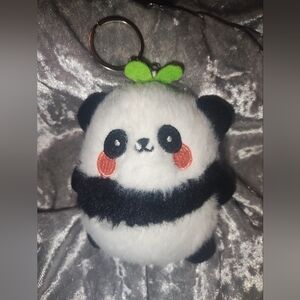 Cute Panda Keychain Plush